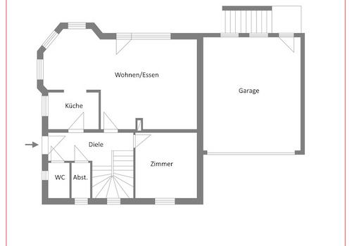 Grundriss Erdgeschoss