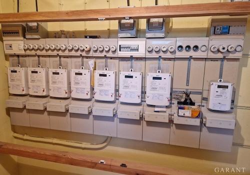 Gemeinschaftlicher Zählerkasten (Hausanschluss)