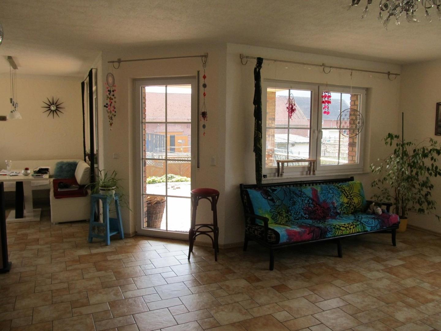 Wohnküche Zugang zur Terrasse