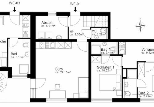 Grundriss Erdgeschoss