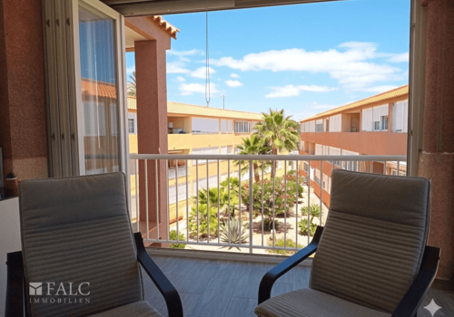 offene Frontseite - "Balkon" im Wohnzimmer