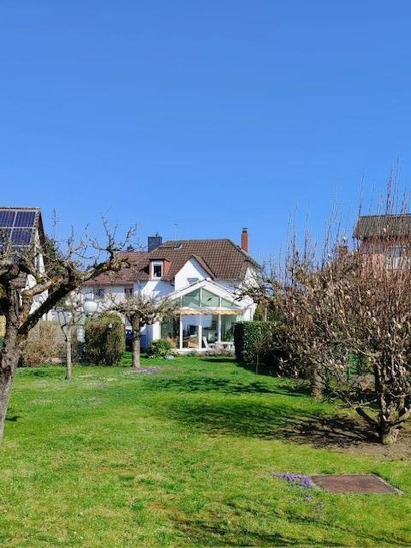 Blick aus dem Garten