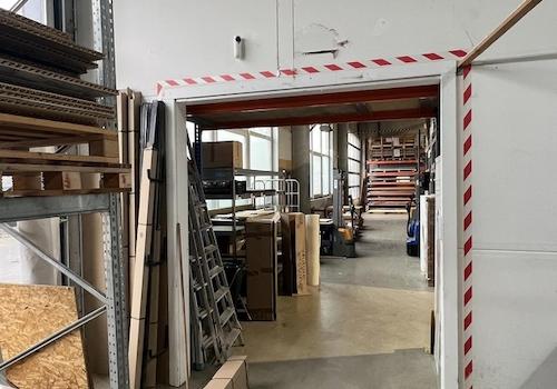 Halle 2 Durchgang zu Halle 3