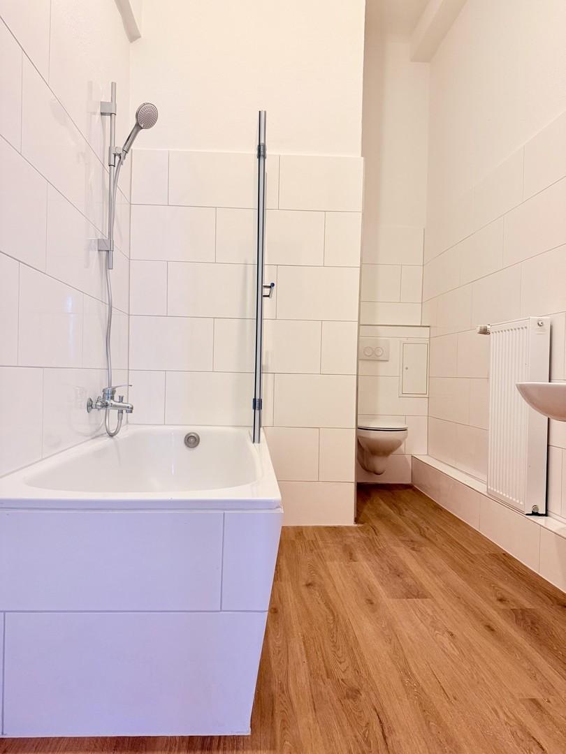 Saniertes Badezimmer