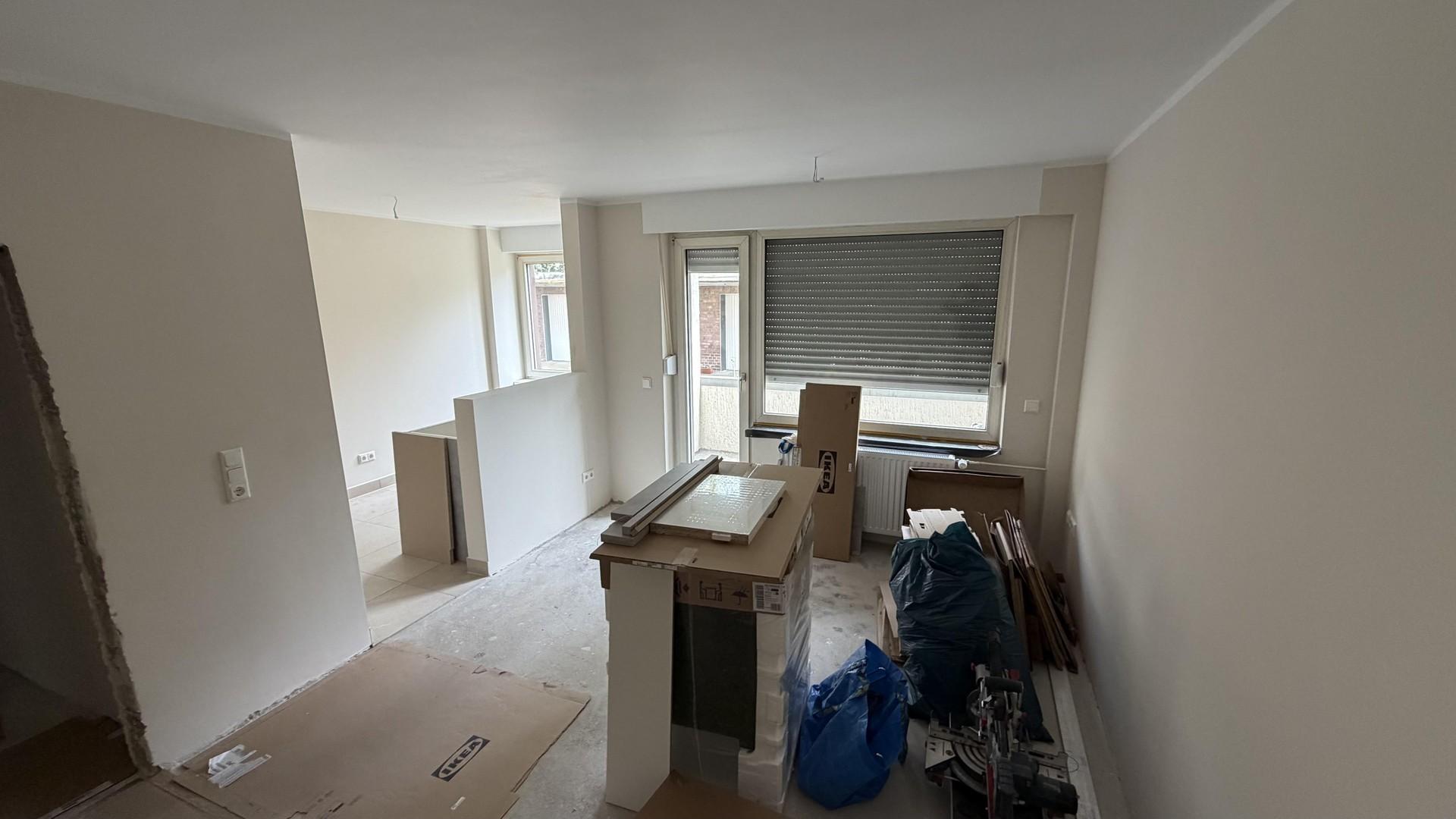 Offene Wohnküche / Wohnzimmer