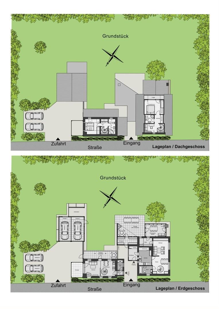 Lageplan Erdgeschoss