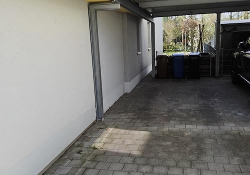 Carport für zwei Autos