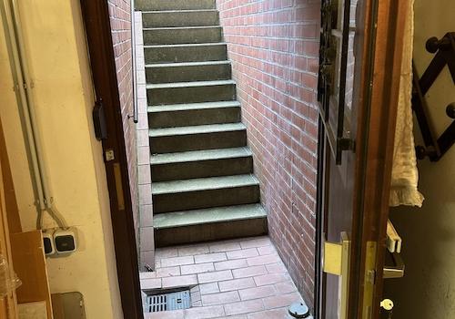 Keller Aufgang zum Garten