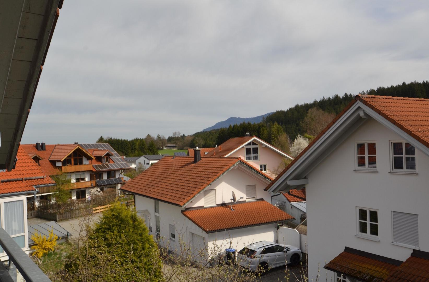 Weitblick vom Balkon