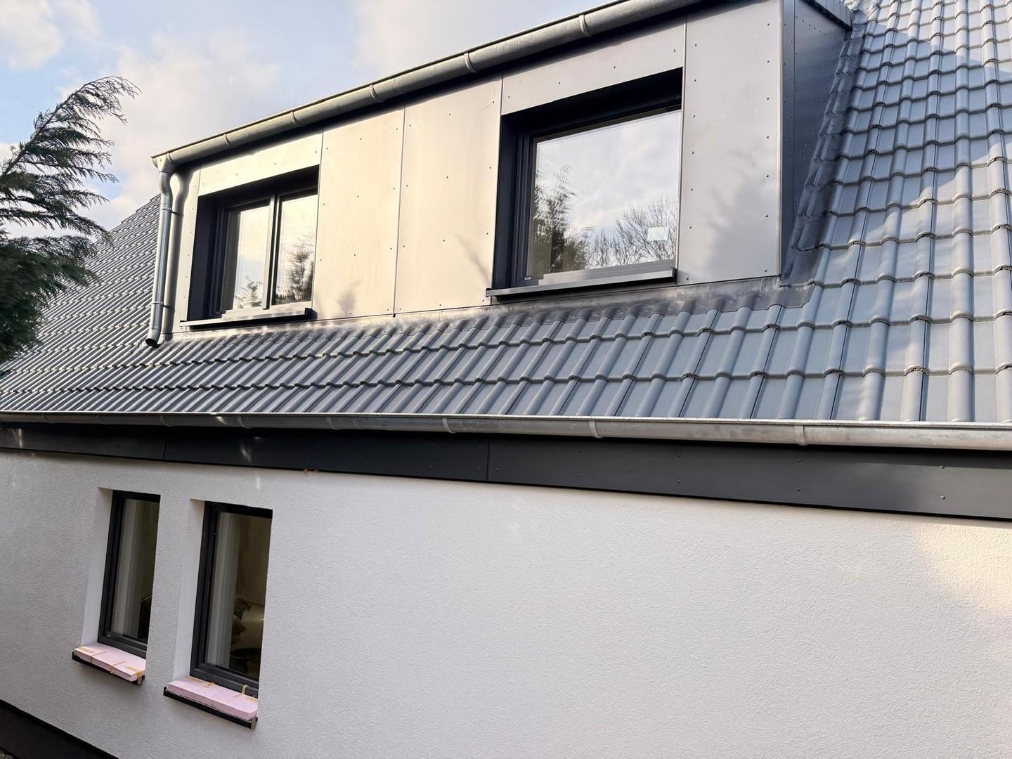 Seitenansicht Gauben