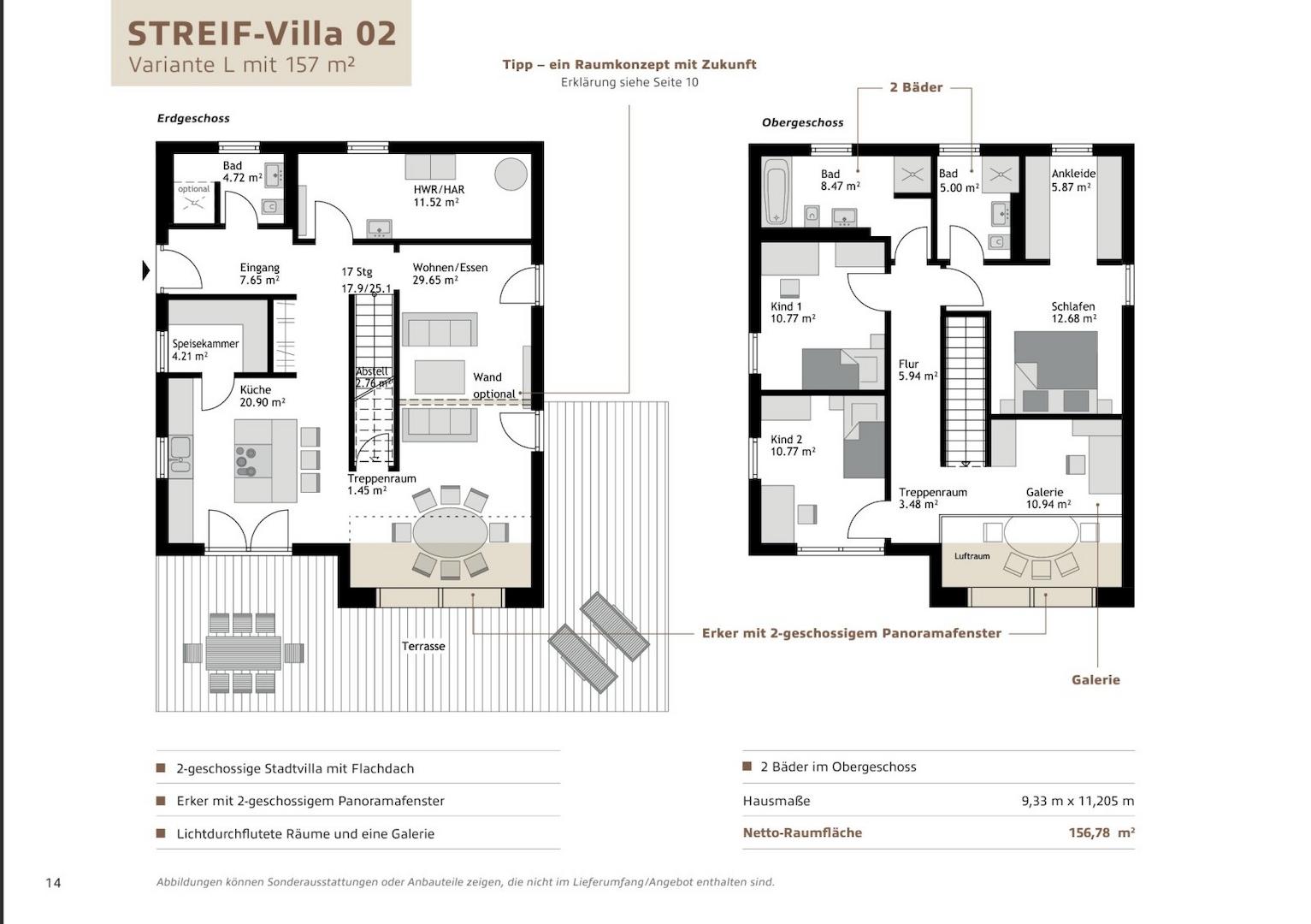 Grundrissvorschlag 157 m²