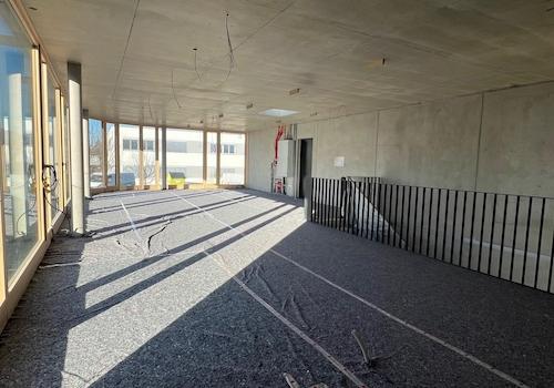 Büro OG-Boden abgedeckt