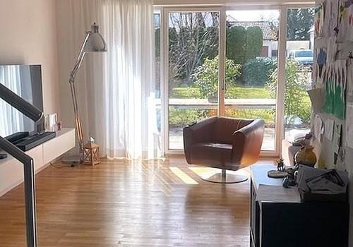 Blick zum Wohnbereich