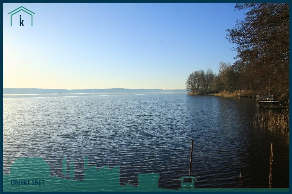 1917 Blick über den See, die Seele baumeln lassen