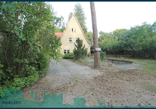 1917 Blick zur Villa 