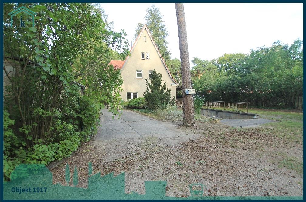 1917 Blick zur Villa 