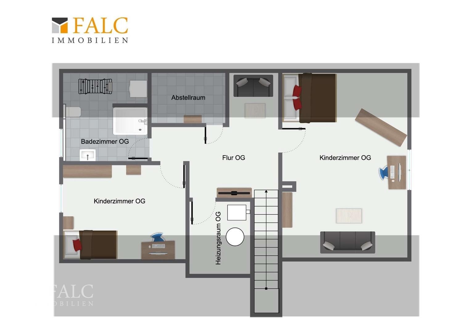 Grundriss Obergeschoss