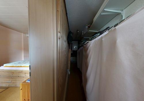 Heizung und Stauraum