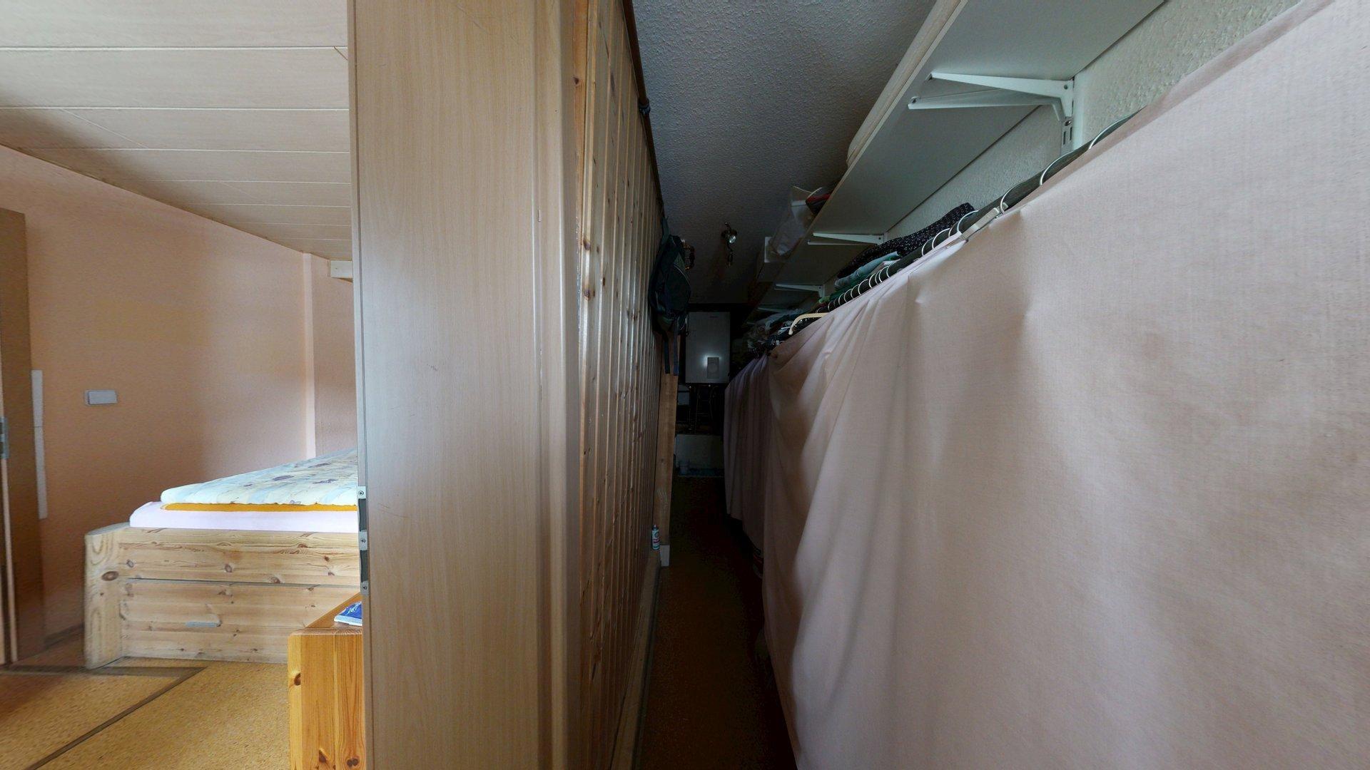 Heizung und Stauraum