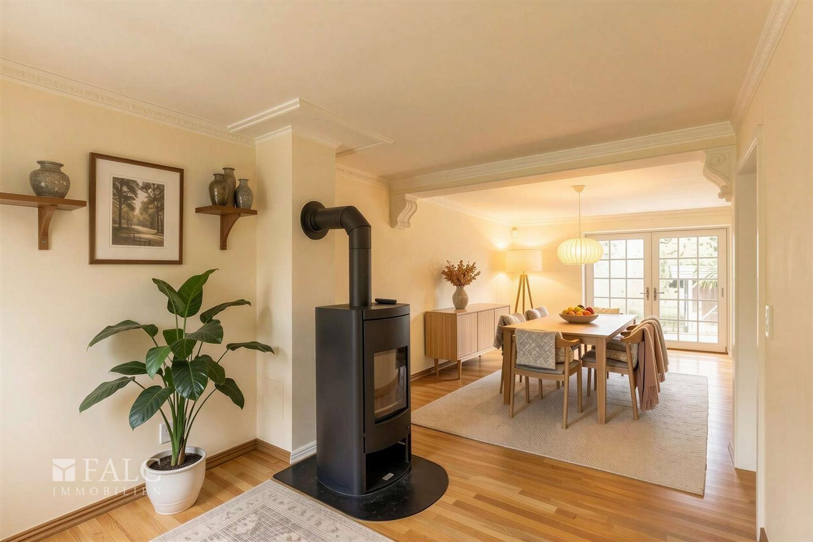 WE I Wohnzimmer II Gestaltungsvorschlag - (KI generiert)