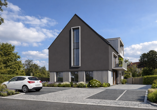 Außenstellplatz vor dem Haus