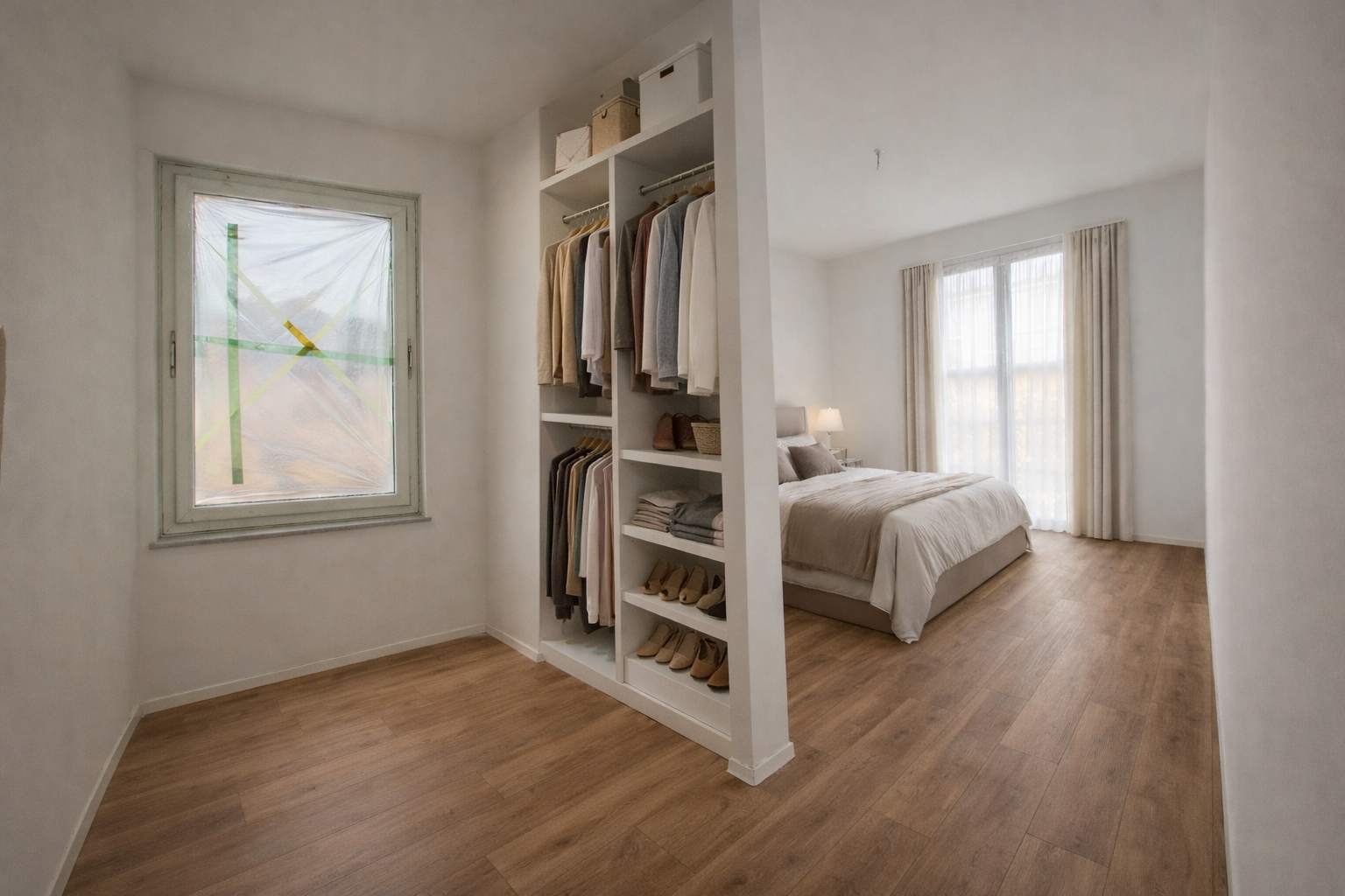 1. Schlafzimmer-Visualisierung