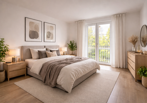 2. Schlafzimmer-Visualisierung