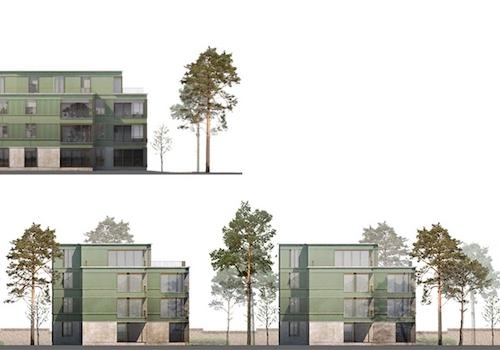 Front- u. Seitenansicht