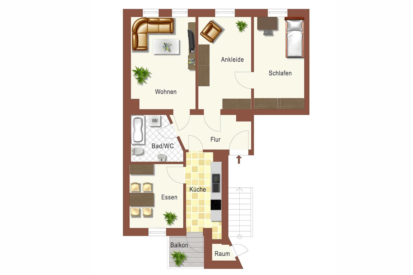 Leipzig - Mölkau | Grundriss