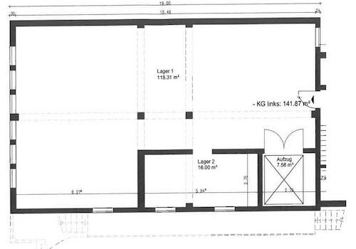 Grundriss KG vorne-links