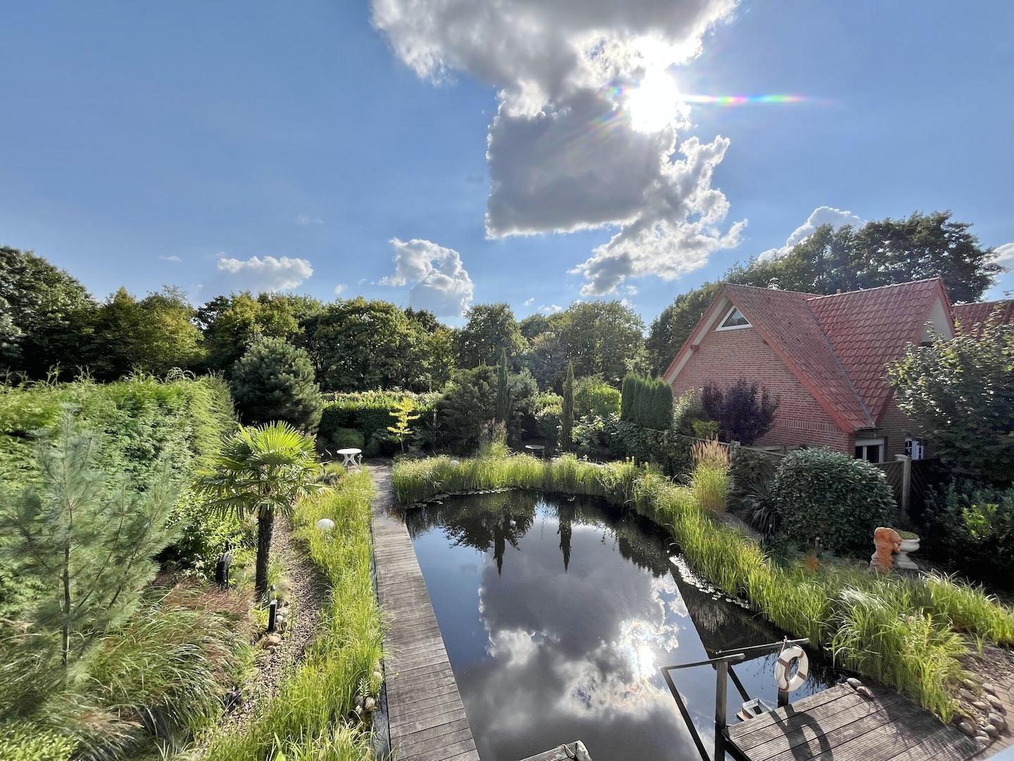 Blick vom Balkon