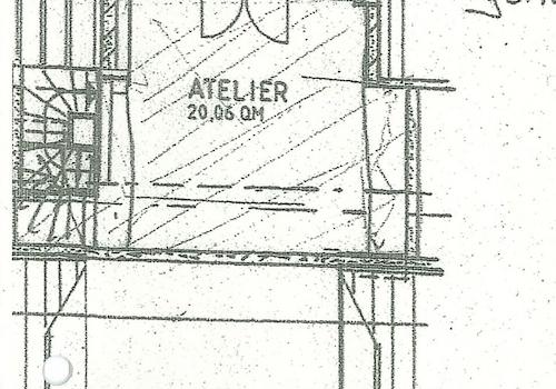 Grundriss DG (Atelier)