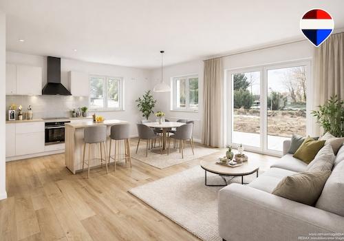 Wohnen mit KI möbliert