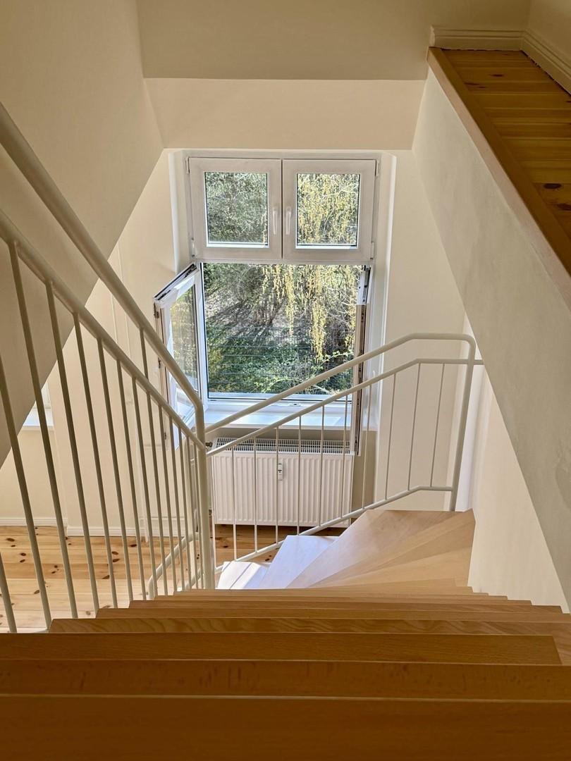 Blick von der Treppe