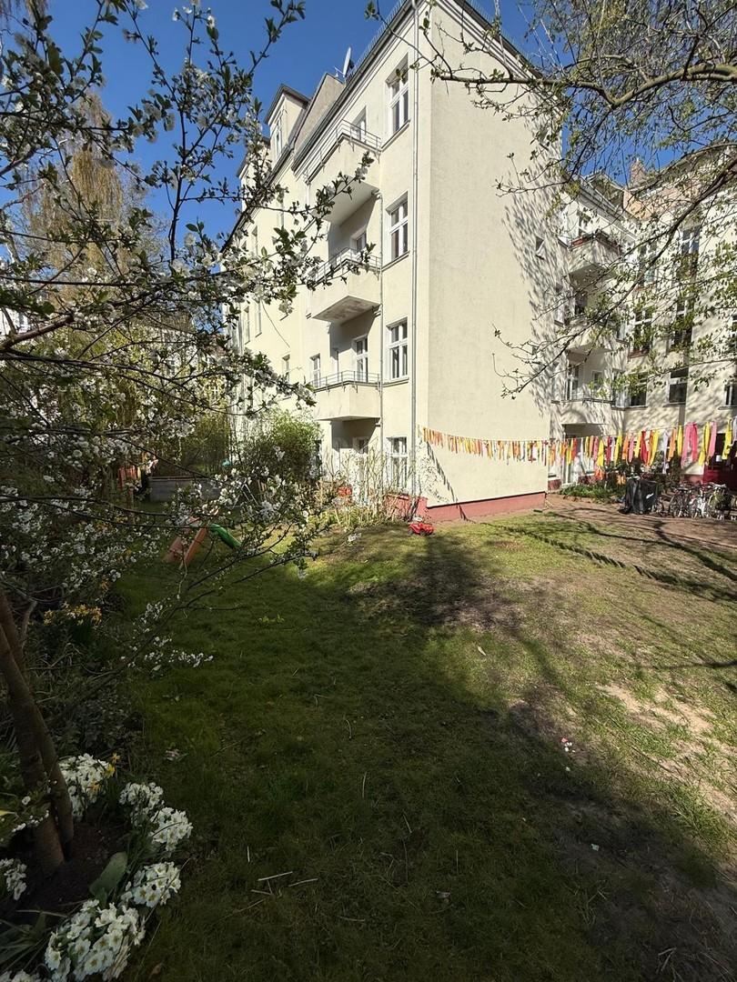 Blick auf die Wohnung