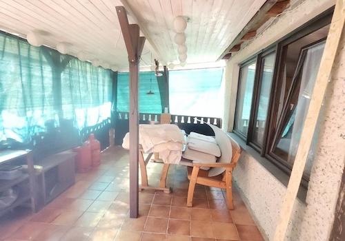 Terrasse mit Sichtschutz