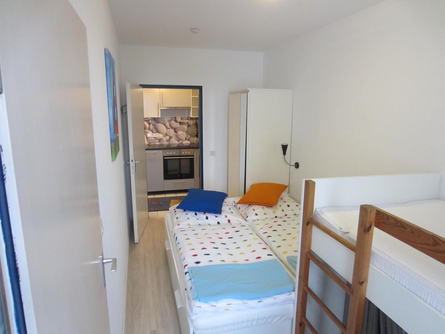 Kinderzimmer mit Ausziehbett