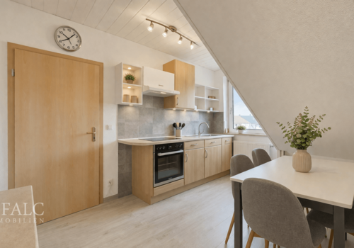 Küche Dachgeschoss (virtuell aufgewertet)