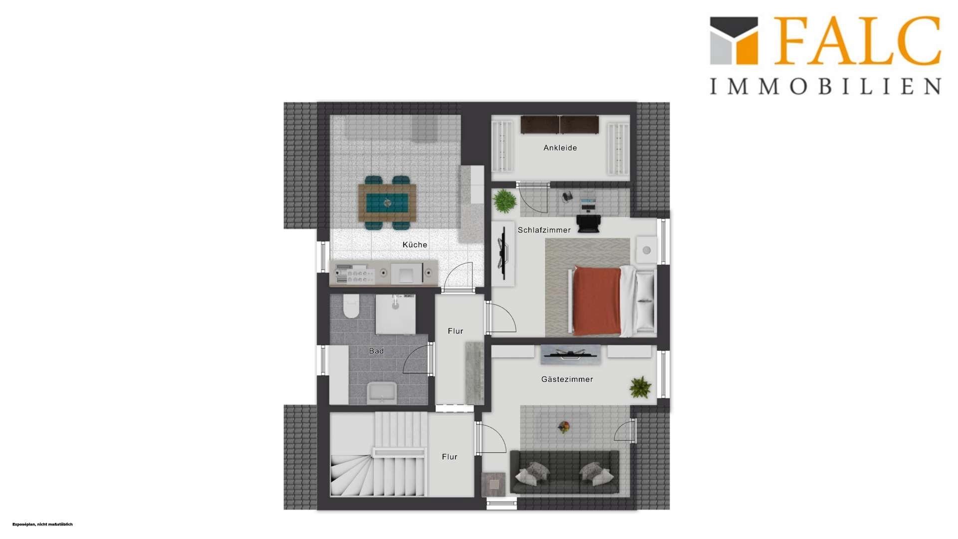 Grundriss Dachgeschoss