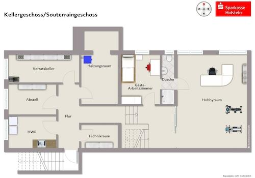 Souterrain-/Kellergeschoss