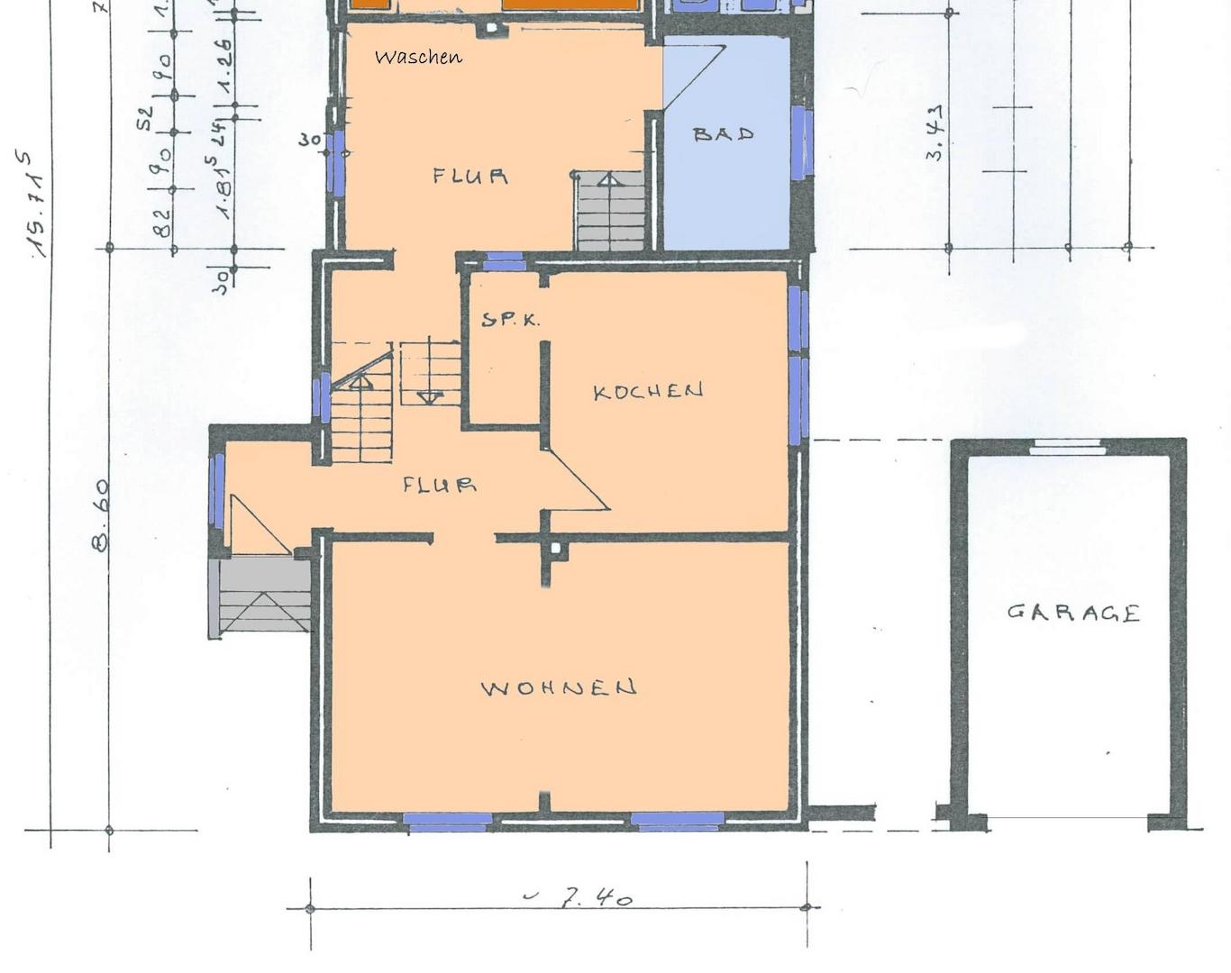 Grundriss Erdgeschoss