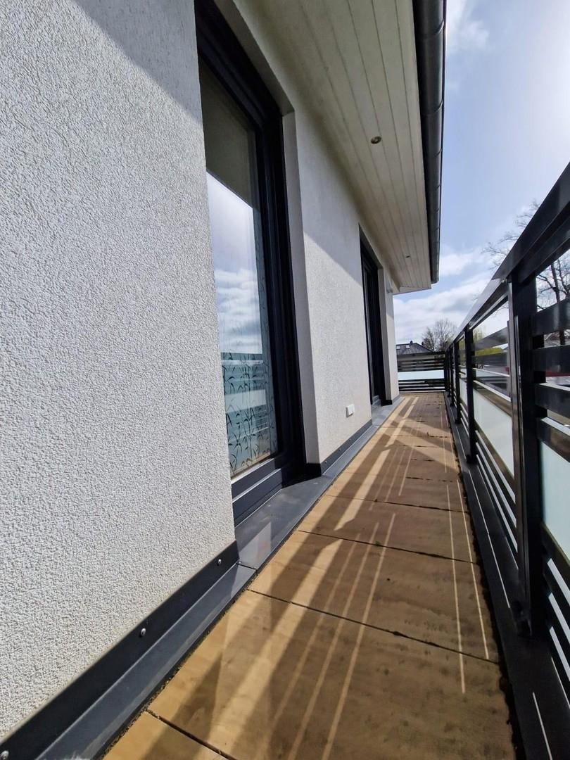 Balkon Gartenseite