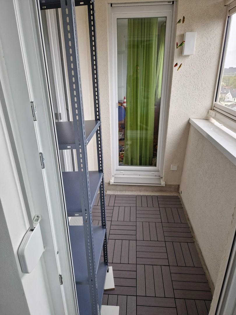 Loggia / praktischer Stauraum