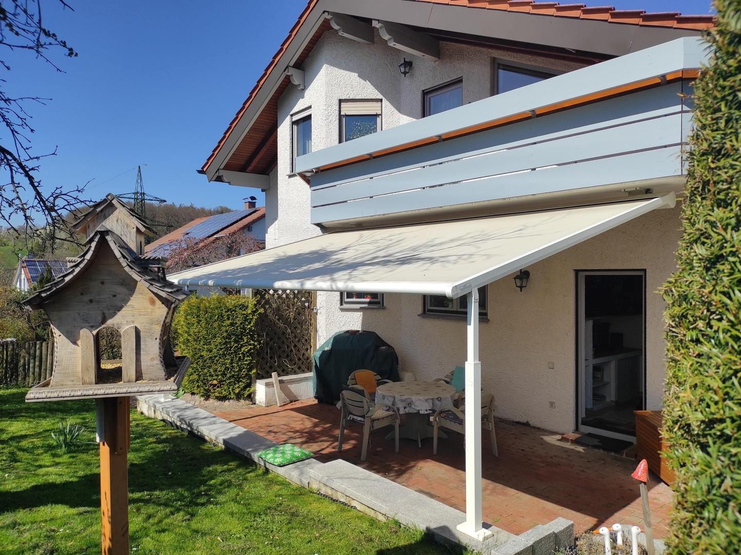WZ-Terrasse mit elekt. Markise