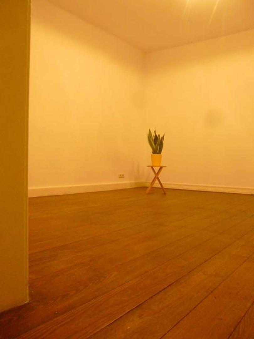 Schlafzimmer mit Dielenboden