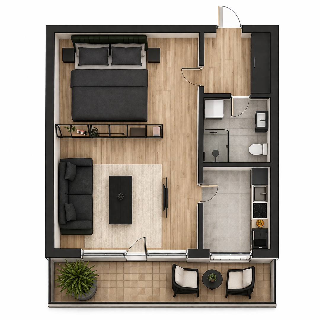 Grundriss (Abbildung ähnlich)