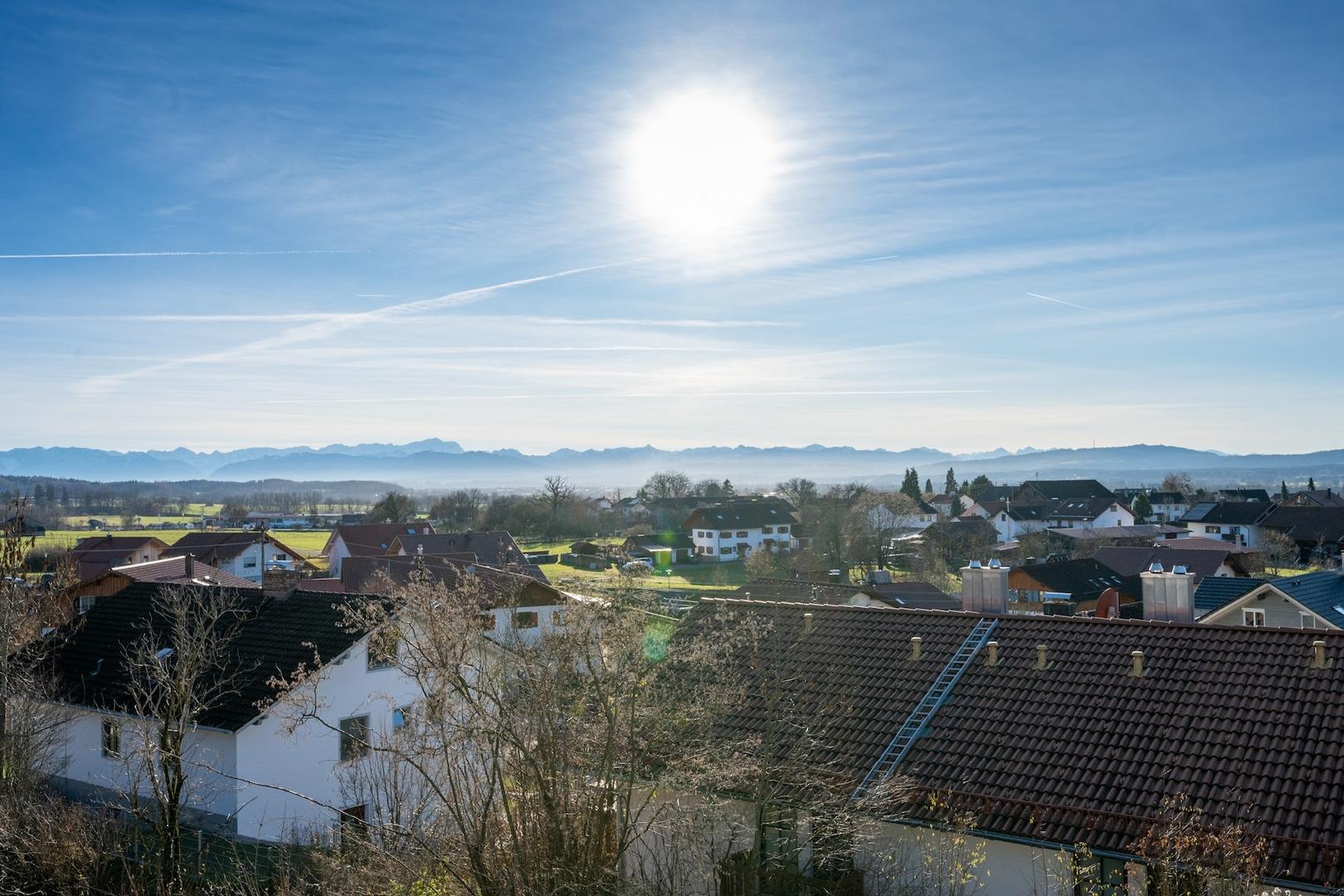 Ausblick Schlafzimmer