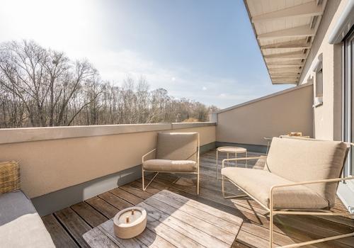 Dachterrasse Süd-Ausrichtung