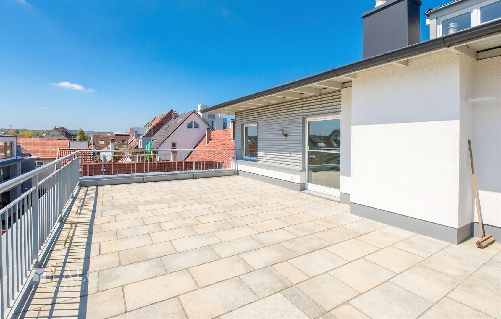 Dachterrasse - (KI generiert)