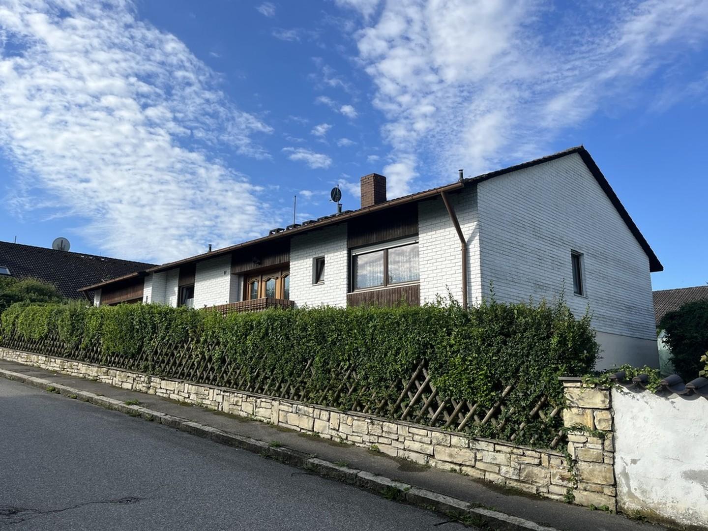 Ansicht von der Straße